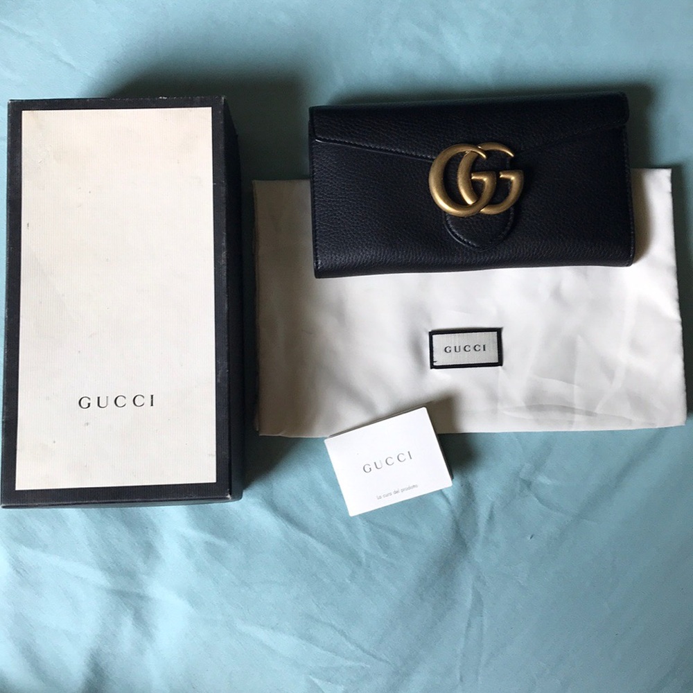 Black Gucci Wallet